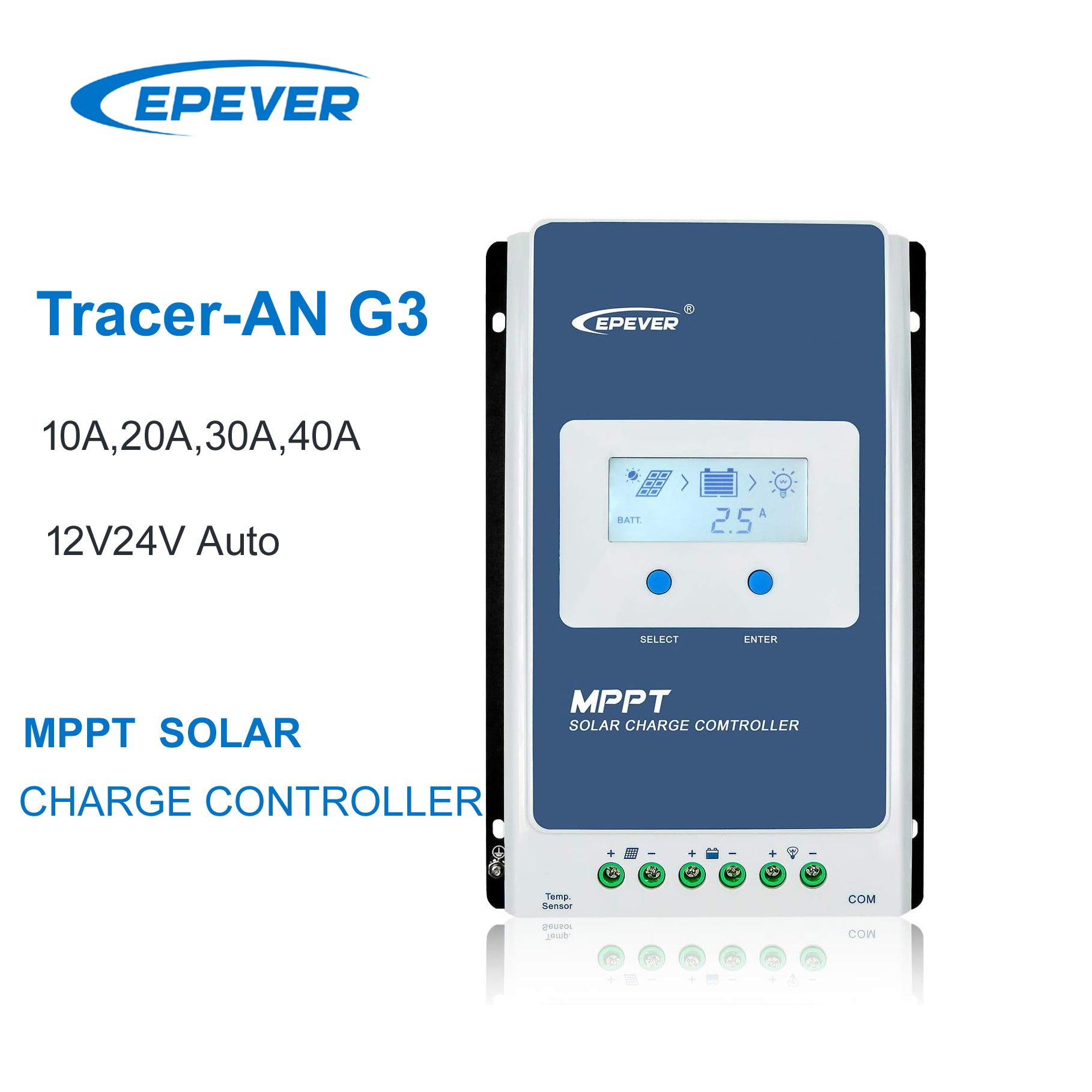 Tracer-AN G3 Series MPPT Solar Charge Controller